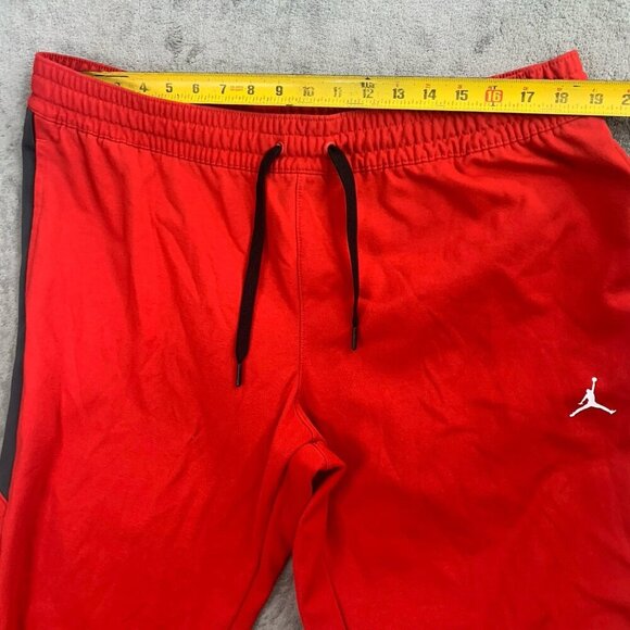 Jordan Sweatpants Womens XXL Red Dri-Fit Showtime Pant Workout Gym Athletic 28” - Picture 7 of 16
